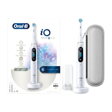 Io8 Electric Toothbrush White Alabaster With Limited Edition Travel Case